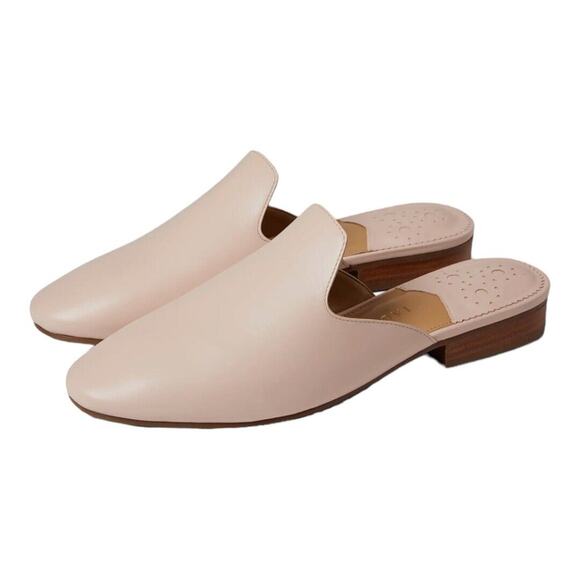 Jack Rogers Mules Women 8 Blush Pink Slip-On Delaney NWT - Picture 1 of 7